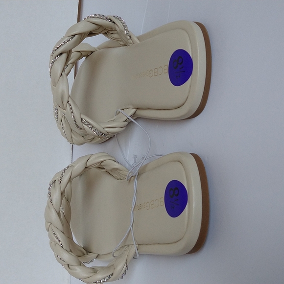 BCBGeneration Tanya slip on braided flats sandals size 8.5 - Picture 12 of 15